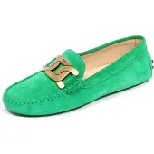 Tod'S H5192 mocassino donna woman suede loafer