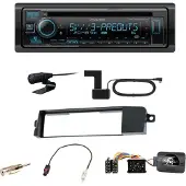 Kenwood KDC-BT950DAB Bluetooth Digitalradio CD Einbauset für BMW 3er E46