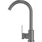Granitan | PRESTIGE - Küchenarmatur - 360° schwenkbar - gungray - Keramikkopf