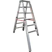 Euroline Premium 30578 Stufentreppenstehleiter 2x6 Stufen