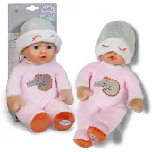 Baby Born for babies Sleepy Rose 30cm mit befestigtem Mützchen und integrierter Rassel