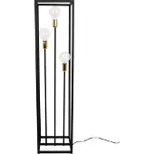 Light11 HOME Schwarze Metall-Stehlampe 130 Cm