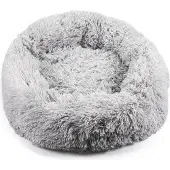 PROCYON Tierbett für Hund und Katze, Donut, Haustierbett, 60cm