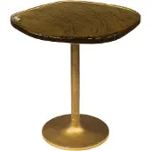 KAWOLA Beistelltisch DARI S Glas gold
