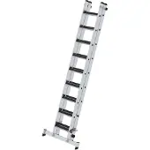 Proregal Stufen-Schiebeleiter 2-teilig mit nivello-Traverse und clip-step R13 2x9