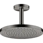 Hansgrohe Deckenanschluss Axor 100mm, rund, polished black chrome