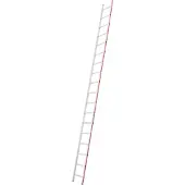 Hymer Sprossenanlegeleiter, 18 Sprossen, Länge 5,14 m, Reichhöhe 5,99 m, Gewicht 8,4 kg