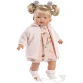 Llorens Aitana Llorona Mit Puppe Inklusive Schnuller 33 Cm Rosa Rosa One Size