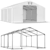 Das Company 5x6 White Magazine Zelt WINTER MSD