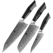 Xinzuo - 3-teiliges Damast-Messerset - B32 Feng Serie