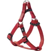 Flamingo Geschirr Step & Go Ziggi rot, Maße: 40-70 cm / 25 mm