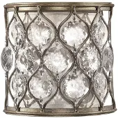Elstead Lighting Elstead Lucia Wandleuchte E14 Brüniertes Silber
