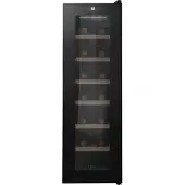 Cavin Northern Collection 14 Black - Weinkühlschrank | 14 Flaschen | 1 Temperaturzone | Kapazität 14 Flaschen | Holzregalböden | 26 dB leise