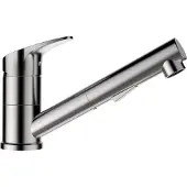 Schock Küchenarmatur mit Handbrause Evinas edelstahlfinish 577120