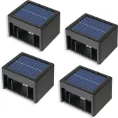 Lumisky Set Mit 4 Solar Wandleuchten DAXY 100lm