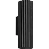 Sollux Wandleuchte KARBON 20 schwarz 2xGU10 10W Aluminium 20x8.5x6.5cm