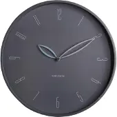 Karlsson - Wanduhr Petals - Grau - Ø40cm