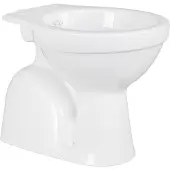 BELVIT Dusch WC mit Bidet Funktion – Standtoilette mit Taharet, senkrechtem Bodenabgang, Hygienedusche, Sanitärkeramik ohne WC-Sitz