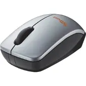 Trust Sqore Optische Minimaus kabellos hell metallic/schwarz