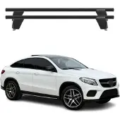 Menabo Dachträger Querträger für Mercedes GLE C292 2015-2018 ABE Alu Schwarz