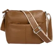 Samantha Look Umhängetasche Damen 021209 cognac