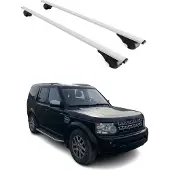 Omtec Dachträger Gepäckträger für Land Rover Discovery 2004-2017 Metall Grau