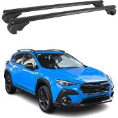 Omac Dachträger für Subaru Crosstrek 2023-2025 Gepäckträger Grundträger Alu Schwarz
