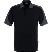 Hakro Poloshirt Contrast #839 Gr. XL schwarz