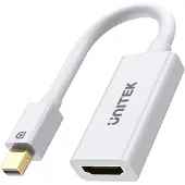 UNITEK Y-6331, Mini DisplayPort, HDMI, 0,2 m, 210 mm, 21 mm, 12 mm