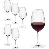 Rona Bordeaux Rotweingläser Serie Ratio 450 ml, Rotweinglas mit klassischer Form ,spülmaschinenfest