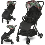 Lorelli Kinderwagen Myla, Reisebuggy mit Liegeposition, Baby Buggy mit Liegefunktion klein, Leicht, Nur 7 kg, Kinderbuggy klappbar bis 15kg, Bunt