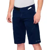 100% Airmatic Shorts 34" navy - komfortable All-Mountain Bikeshorts mit 4-Weg....