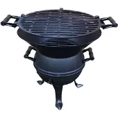 Jw Grillfass / robuster Holzkohlegrill 2473