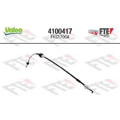 FTE 4100417 Kupplungsseil Seilzug für OPEL Astra F CC (T92) 815/484mm
