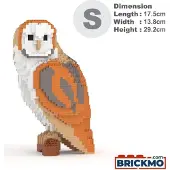 Jekca Bricks Barn Owl 01 ST19BD27