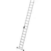 Proregal Stufen-Anlegeleiter mit Standard-Traverse 18 Stufen