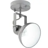 Licht-Erlebnisse Spot Strahler Anthrazit E14 Metall Retro Deckenlampe Wandleuchte
