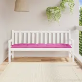 vidaXL "2026 Promotion" Gartenbank-Auflage Rosa 180x50x7 cm Oxford-Gewebe - Gartenmöbelauflagen CC21985