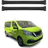 Omac Dachträger Gepäckträger für Nissan NV300 2016-2024 Relingträger Alu Schwarz 3x