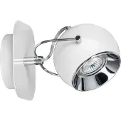 Licht-Erlebnisse Wandlampe verstellbar Spot Lampe Weiß Ø 14 cm Retro inkl. GU10 LED Wandleuchte