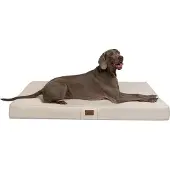 Tierlando Hundematratze HUGO BASIC M L XL XXL 80 bis 150 cm - Größe: 150x100cm | Farbe: 05 Creme