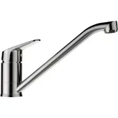 Schock Küchenarmatur mit Einhebelmischer Evinas edelstahlfinish 577000