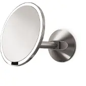 Simplehuman 20cm Sensorspiegel mit Wandhalterung - 4,6x4,6x30 cm; ST3003