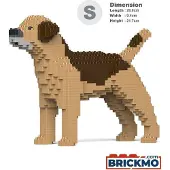 Jekca Bricks Border Terrier 01-M02 ST19PT55-M02