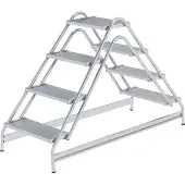Munk Aluminium Arbeitspodest 2x4 Stufen