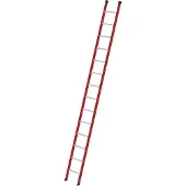 Proregal Sprossen-Anlegeleiter GFK/Alu ohne Traverse 14 Sprossen