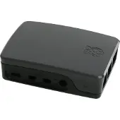 Raspberry Pi Pi 4B Plastikgehäuse original schwarz