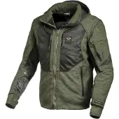 Sonstiges Macna Breeze Motorrad Zip Hoodie, grün/schwarz, S