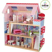 Kidkraft Puppenhaus Chelsea inkl. 17 Möbelstücken; 65054