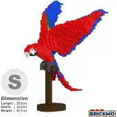 Jekca Bricks Scarlet Macaw 02S ST19MA02